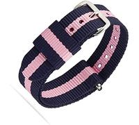 HXFFXHF Watch Strap Premium Nylon Replacement Watch Bands for Men and Women Mesh Replacement Watch Band Breathable D-19mm (Color : G, Size : 17mm)