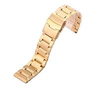 HXFFXHF watch strap stainless steel bracelet 18mm 20mm 22mm 24mm metal bands link blue black gold accessories