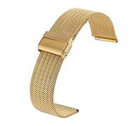 HXFFXHF Watch Strap Stainless Steel mesh Strap 18mm 20mm 22mm 24mm in Strap Replacement Watch Bracelet Bracelet