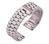HXFFXHF watch strap stainless steel watchbands women men silver solid metal 16mm 18mm 20mm 21mm 22mm accessories