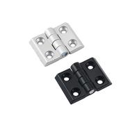 HXFFXHF Zinc Alloy/Aluminum Alloy Industrial Hinge Aluminum Hardware Fitting Metal Hinge 1Pcs(ZDC-A3040-silvery)