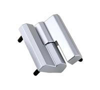 HXFFXHF Zinc Alloy Black Detachable Hinge with Screw Embedded Detachable Industrial Hinge Left and Right Opening 1Pcs(Matte L)
