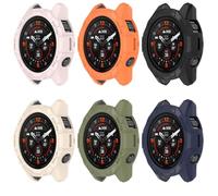 HXFRTYU 8 Pack Case Compatible for Garmin Fenix 8 AMOLED, Scratch-Resistance TPU Military Protection Rugged Cover Bumper for Garmin Fenix 8 51mm AMOLED Smartwatch Accessories