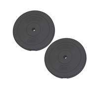 HXGN 2 x 10kg Standard 1" Weight Plates