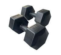 HXGN 2 x 8kg Hex Dumbbells