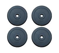 HXGN 4 x 2.5kg Standard 1" Weight Plates