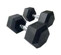 HXGN Pro Hex Dumbbells 2 x 17.5kg
