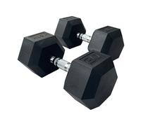HXGN Pro Hex Dumbbells 2 x 20kg