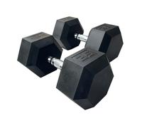 HXGN Pro Hex Dumbbells 2 x 25kg