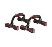 HXGN Push Up Bars, Angled Parallettes Handles with Foam Grips for Press Ups, Dips, Calisthenics
