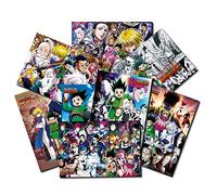 HXH Posters Japanese Anime Manga Hunter GON Freecss X Hunter Poster for Boy Bedroom Living Room Wall Collage Kit Pictures Art Print for Home Wall Decor,11.5x16.5 inches,Set of 8 pcs