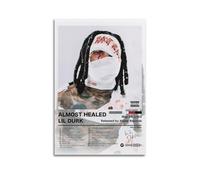HXHDESIGN Lil Durk-Almost Healed Poster, Anime Wall Art Canvas Prints for Bedroom, Living Room Wall Deco 12x18inch(30x45cm) Unframe-style