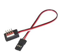 Hxhsgmeh 1 to 4 RC Y Line Length Remote Control Cable Servo Fan Extender for Futaba JR RC Car/for TRX4 Axial SCX10