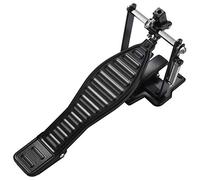 Hxhsgmeh Aluminium Alloy Single Spring Bass Children Drum Pedal Adjustable Stroke with Wool Beater Percussion Replacement Accessories Black