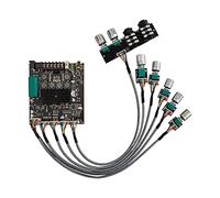 Hxhsgmeh -AM100F Lead Type KTV Microphone Audio System 2.1 Channel Bluetooth Power Amplifier Board 50+50+100W Replacement Spare Parts