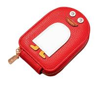 Hxhsgmeh Cute Ladies Money Wallet, Pu Classic Card Holder Women, Zipper Case Accordion Wallet, Cartoon Card Case Easy to Use 8.2x3x12.4cm,B