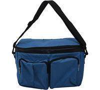 Hxhsgmeh Diaper Bag for Baby Stuff Nappy Bag Stroller Organizer Baby Bag Mom Travel Hanging Carriage Pram Cart Two Bottle Bag Blue
