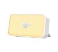 Hxhsgmeh PIR Night Light Intelligent Human Body Sensor Lamp Home Aisle Cabinet Bedroom Typec Plug-in LED Bedside Night Light-A Easy Install