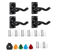 Hxhsgmeh Reliable Guitar Wall Hook Mount for Electric Guitar, Acoustic, Banjo, Bass & Ukulele
