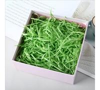 HXJDAM 150g Green Shredded Tissue Paper, Green Shredded Paper for Gift Boxes, Soft to the Touch, Excellent Gift Packaging Filler and Hamper Filling