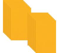 HXJDAM 16 pcs Felt Sheets, 29 cm x 18 cm Yellow Felt Fabric, Non-Woven Fabric for DIY Sewing, Crafts, and School Projects (7.2" X 11.6")
