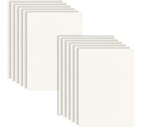 HXJDAM White Felt Fabric 2mm Thick, 10 Pcs 20x30cm Felt Sheets for Crafting, Arts, Sewing and DIY Projects, Halloween Christmas Fall Fabric