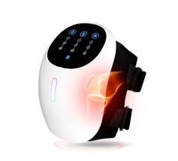 HXMBFBF Smart Knee Massager Cordless,Comfort 3 Vibration Modes and 3 Heating Levels USB-C Long Battery Life Rechargeable, Gifts for Family and Friends