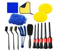 HXMHXMAA Car Detailing Brush Set The Ultimate Auto Cleaning Kit For Vents Gaps Maintenance Car Air Outlet Detail Clearance Brush