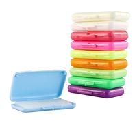 HXMJIED 10 Boxes Dental Wax for Braces, Multicolor Orthodontic Wax, Orthodontist Wax for Braces, Dental Braces Wax with Fruit Smell, Dental Oral Care Orthodontics Wax for Braces, for Brace Wearers