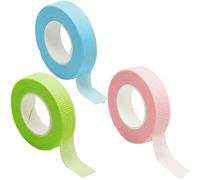 HXMJIED 3 Rolls Eyelash Tape, Adhesive Lash Extension Tape, Breathable Micropore Fabric Tape, Eyelash Extension Tape, For Eyelash Extension Supply