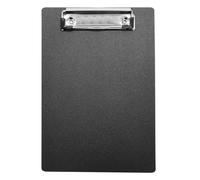HXMJIED Small Plastic Clipboard, Black, Standard A5 Letter Size, Mini 6 X 9 Inch