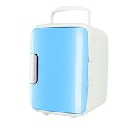 hxoity 4L Portable Silent Mini Fridge Bedroom Car Home AC DC Cooler Heater | Cools -10°C Heats 60°C Ultra Quiet Below 30dB Safe At 30° Tilt Frost-Free ABS Build Skincare Drinks Ideal For Car Home Office