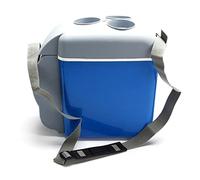 hxoity 7.5L Portable Car Fridge For Car And Home Cooler Warmer AC DC Power | Compact Fridge Cools To 5°C Heats To 55°C Ultra Quiet 38dB Shoulder Strap Cup Holders PU Insulated For Camping Travel