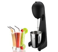 hxoity Electric Milkshake Mixer Maker Classic Milkshake Machine 2 Speed Automatic Milk Shake Mixer Stainless Steel Drink Mixer With Mixing Cup Frappe Mixer Protein Shaker For Cafes/Shakes/Bars