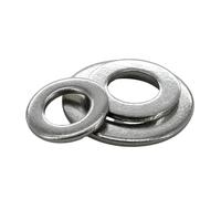 HXOUTGKP 2/10/50/100Pcs Ss 304 Large Flat Washer M1.6-M22 Big Metal Gasket Plain Washers/Color/M4*20 * 1.2 (10Pcs)