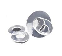 HXOUTGKP 50-200Pcs M1.4 M2 M2.5 M3/M4 M5 M6 M8 M10 M12 Soft Plastic PVC Plastic,Insulation Transparent Gasket Spacer Flat Washer 0.5 1 1.5 2Mm/ Color/M5*23 * 1(100Pcs)