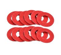 HXOUTGKP 50-200Pcs Red Paper Insulating Flat Washer M2 M2.5 M3/M4 M5 M6 M8 M10 M12 M14 M16 M18 M20 Insulation Pad Plain Gasket Spacers/Color/M4*10 * 0.8(200Pcs)