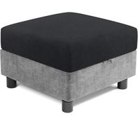 HXOUTGKP Square Ottoman Slipcover Stretch Foot Stool Cover Non Slip Footstool Protector Covers 40 * 40/45 * 45Cm Dustproof/1@/65 * 65 cm