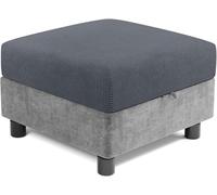 HXOUTGKP Square Ottoman Slipcover Stretch Foot Stool Cover Non Slip Footstool Protector Covers 40 * 40/45 * 45Cm Dustproof/2@/65 * 65 cm