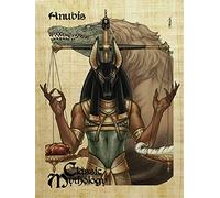 HXPBJ 5D Diamond Painting Kit,Anu ncient Egyptian Reaper Scale 30 * 40Cm,Full Drill Embroidery DIY Cross Stitch by Numbers Kits Crystal Rhinestone Mosaic Art Craft for Home Wall Decor