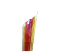 HXPKKX KANGYEBAIHUODIAN One Way Mirror Rainbow Window Film Pet Chameleon Stained Glass Fit For Home Car Iridescent Decorative Window Tint Self Adhesive Film(B,40x100 cm)