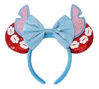 HXPLN Mouse Ears Headband, Glitter Ears Bow Headband for Adult Women Girls Parks Ears for Trips Party Cosplay Costume Accessories