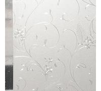 HXSS Frost Secret Protection Non-Adhesive Static Cling Window Film for Kitchen & Bathroom 90cm by 2m