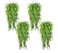 HXSYKJDM Fake Plants 4 Pack - 81cm Artificial Hanging Plants Indoor, Green Fake Ivy Trailing Vines for Home Decor, Shelf, Wall, Mantel, Bedroom, Living Room