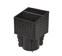 HXVGEGKPYK Armrest Storage Tray PU Leather Square Console Container Car Center Control Pocket Organizer Cup Holder & Coin Collector Auto Interior Storage Box Centre Console Storage Box(3)