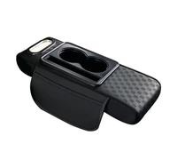 HXVGEGKPYK Armrest Storage Tray Universal Center Console Heightening Armrest Cushion Multifunctional Storage Box With Tissue Bag Car Interior Daily Organizer Centre Console Storage Box(2)