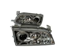 HXVGEGKPYK Front Headlight Cluster A Pair Auto Head Lights Modified Design With Day Running Lamps For COROLLA AE100 AE101 AE104 1992 1993 1994 1995 Car Headlamp