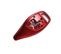 HXVGEGKPYK Gear Shift Knob for 3 Series F30 F31 GT F34 F35 2013 2014 2015 2016 2017 Gloss Carbon Fiber Black Car Gear Knob Shift Lever Cover Gear Shifter Knob(Red)