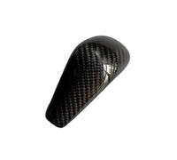 HXVGEGKPYK Gear Shift Knob for A6 C7 2016-2018 LHD at Wood Color Carbon Fiber Gear Shift Knob Cover with Gaiter Gear Shifter Knob(Carbon Fiber Color)