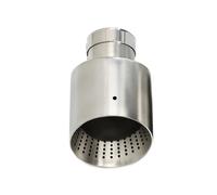 HXVGEGKPYK Muffler Tip Pipe 1 Pcs For GTI For MK7 For Golf7 Car Pipe Universal Exhaust Tip Nozzle 60MM 63mm Muffler Tip Car Exhaust Pipe(ID63MMOD114MM)